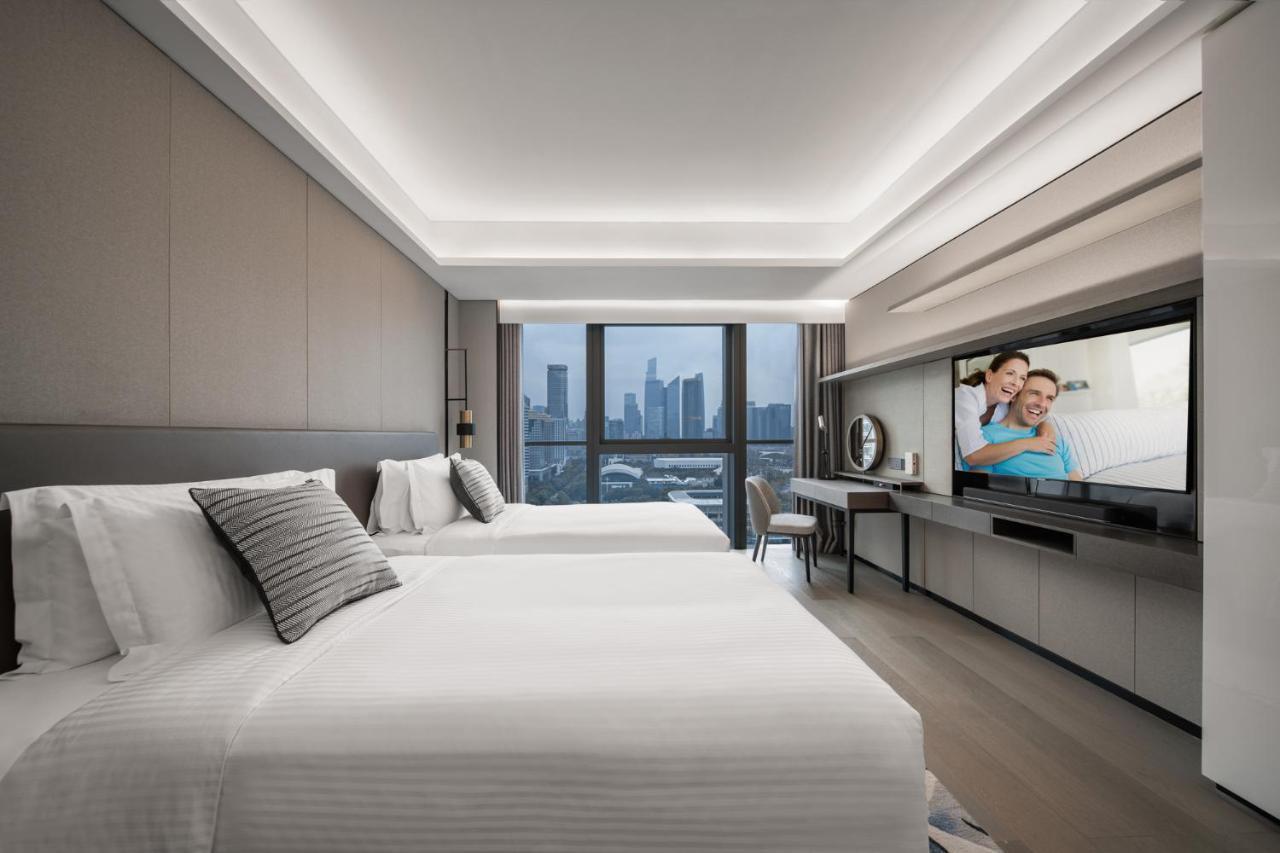 Апартаменты Ascott Icc Гуанчжоу Экстерьер фото