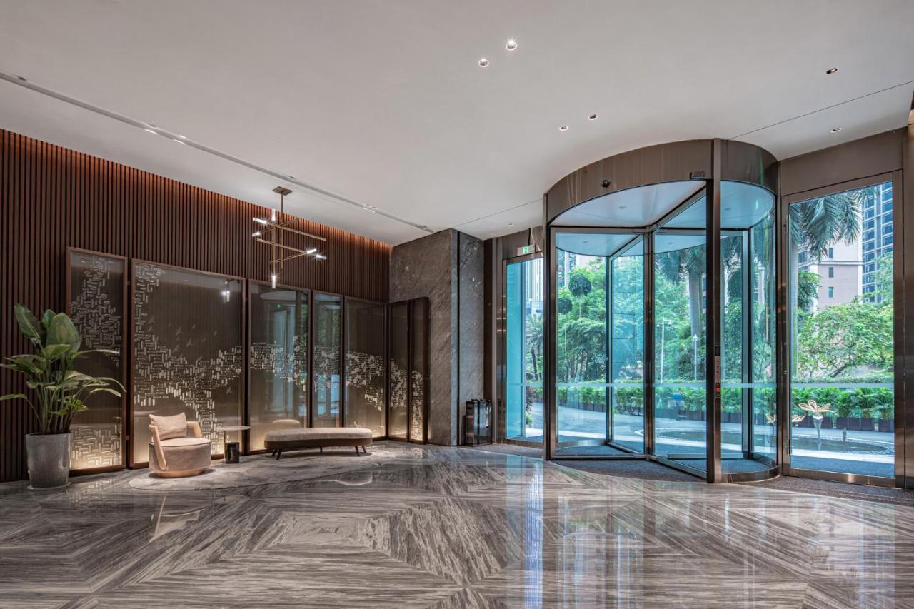 Апартаменты Ascott Icc Гуанчжоу Экстерьер фото