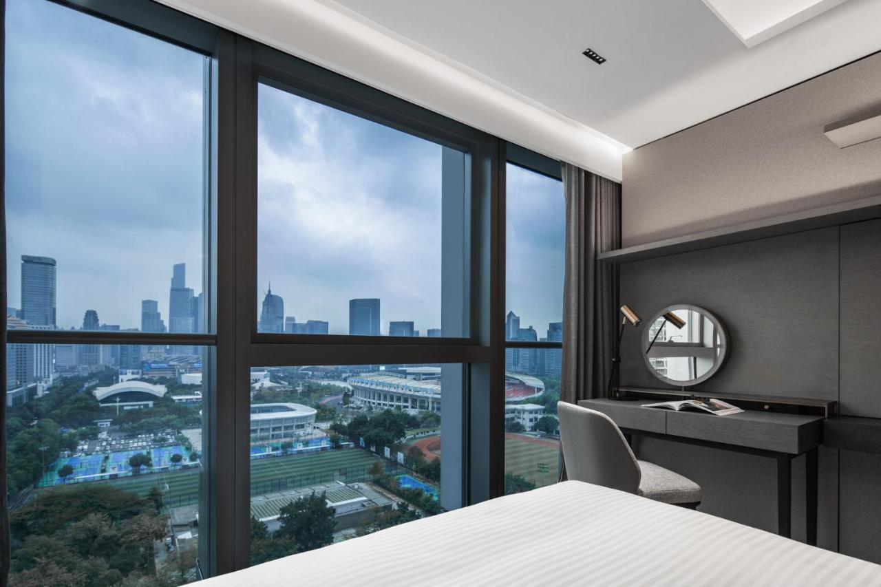 Апартаменты Ascott Icc Гуанчжоу Экстерьер фото