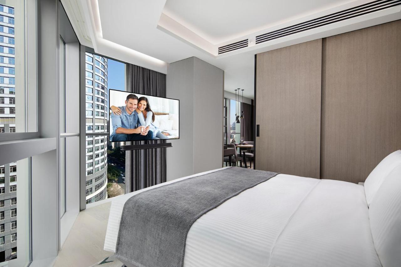 Апартаменты Ascott Icc Гуанчжоу Экстерьер фото