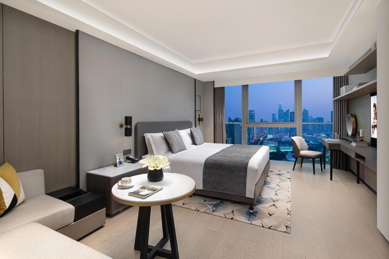 Апартаменты Ascott Icc Гуанчжоу Экстерьер фото