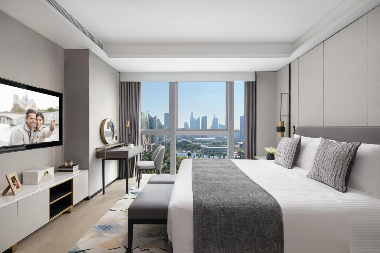 Апартаменты Ascott Icc Гуанчжоу Экстерьер фото