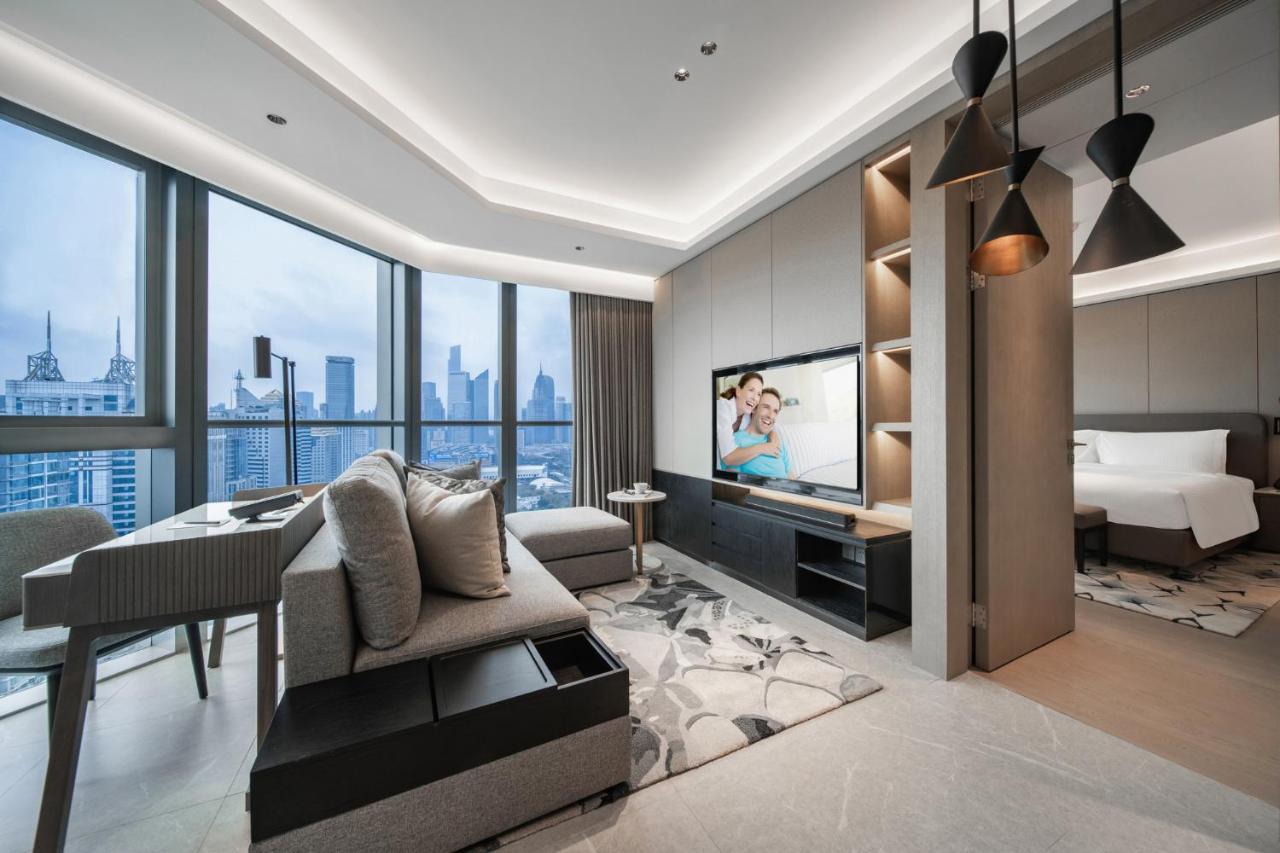 Апартаменты Ascott Icc Гуанчжоу Экстерьер фото