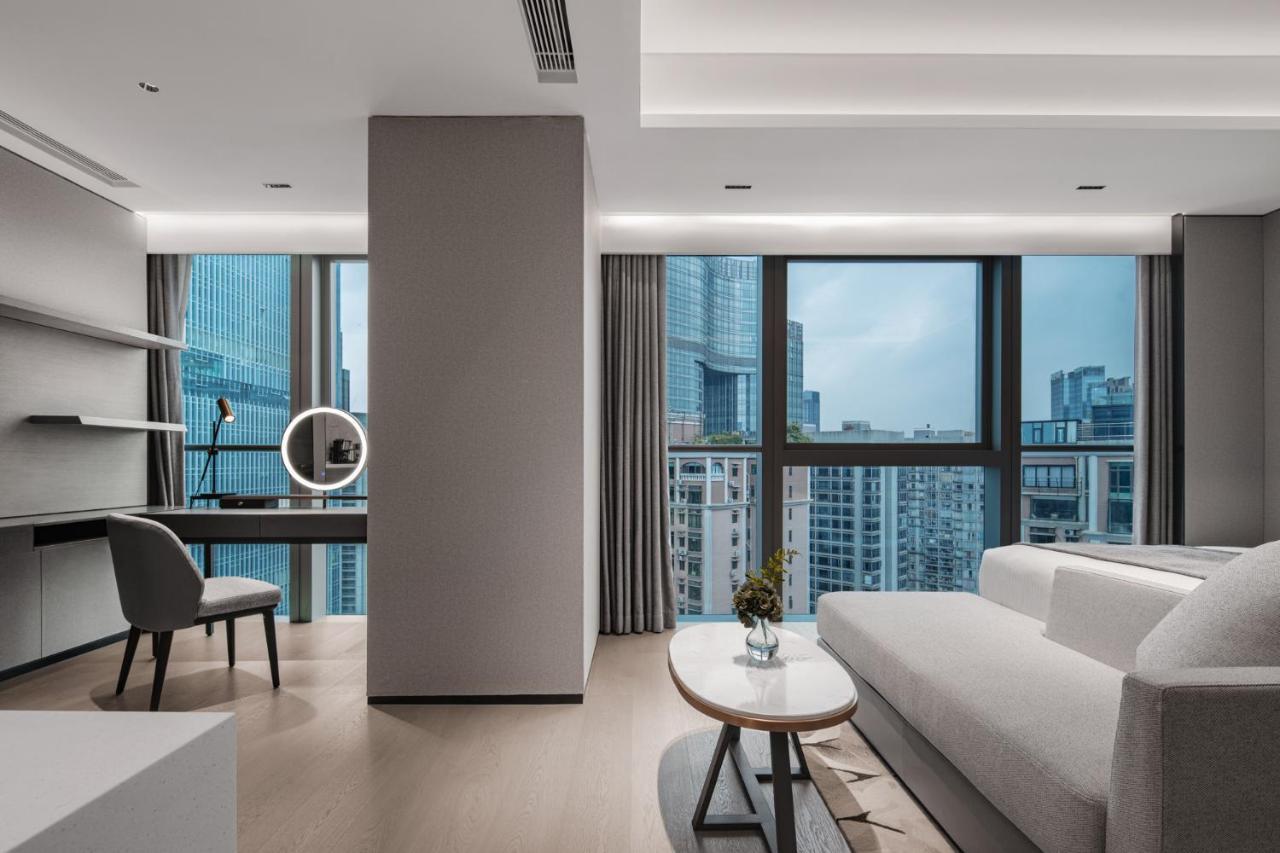 Апартаменты Ascott Icc Гуанчжоу Экстерьер фото